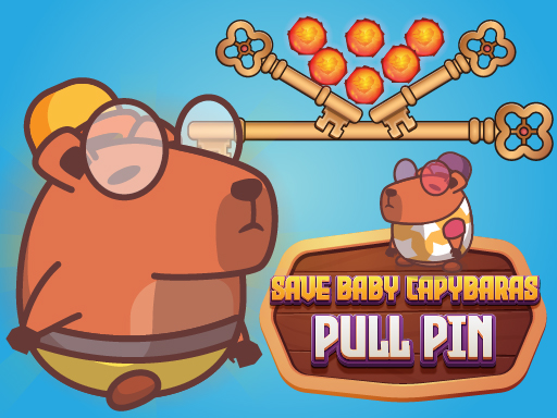Save Baby Capybaras - Pull Pin Cover