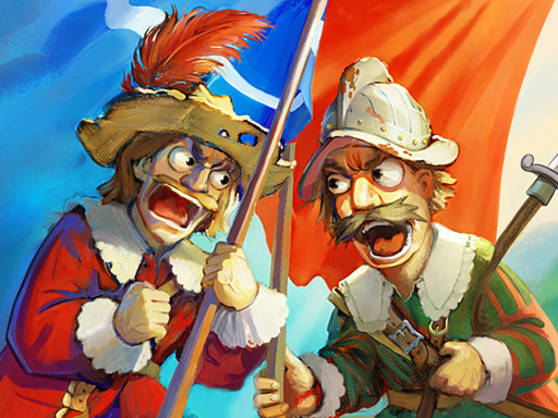 Musketeers Gunpowder vs Steel Cover