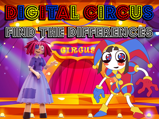 Digital Circus Find The Differences Cover